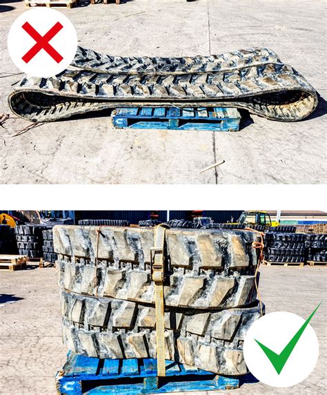 disposal of rubber skid steer tracks|rubber track recycling process.